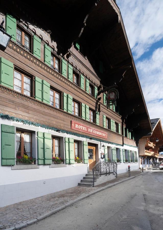 Hotel De Commune Gstaad Zewnętrze zdjęcie